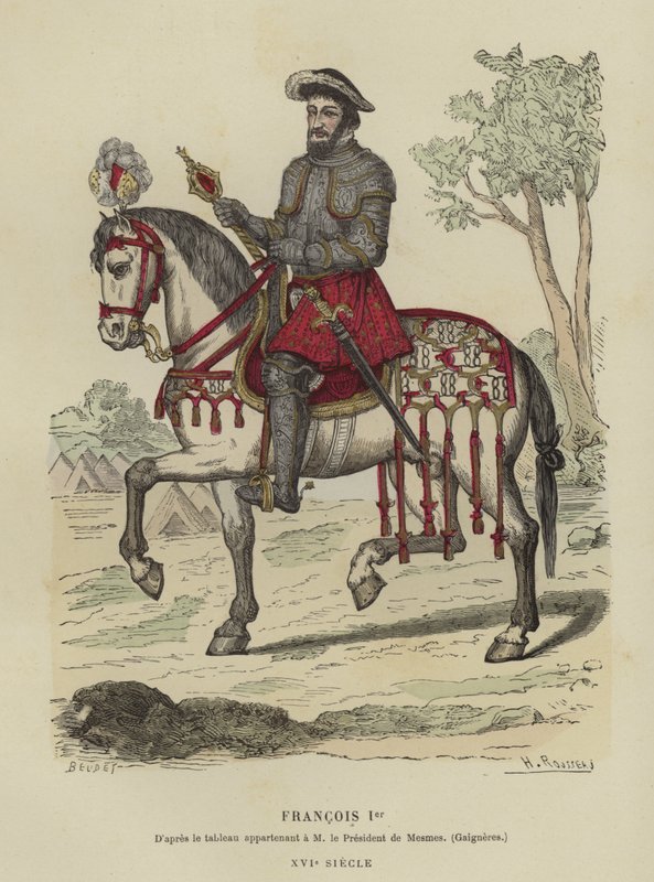 Francisco I, rei da França, século XVI de French School