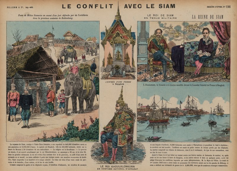 Guerra Franco-Siamesa, 1893 de French School