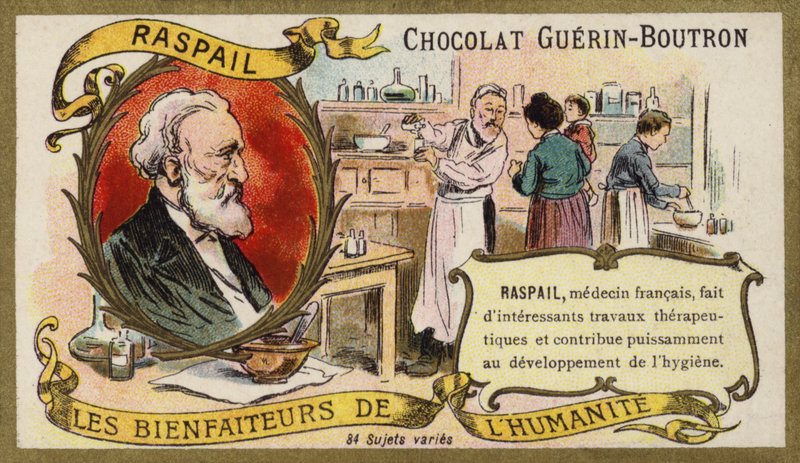 Francois-Vincent Raspail, médico francês (chromolitho) de French School