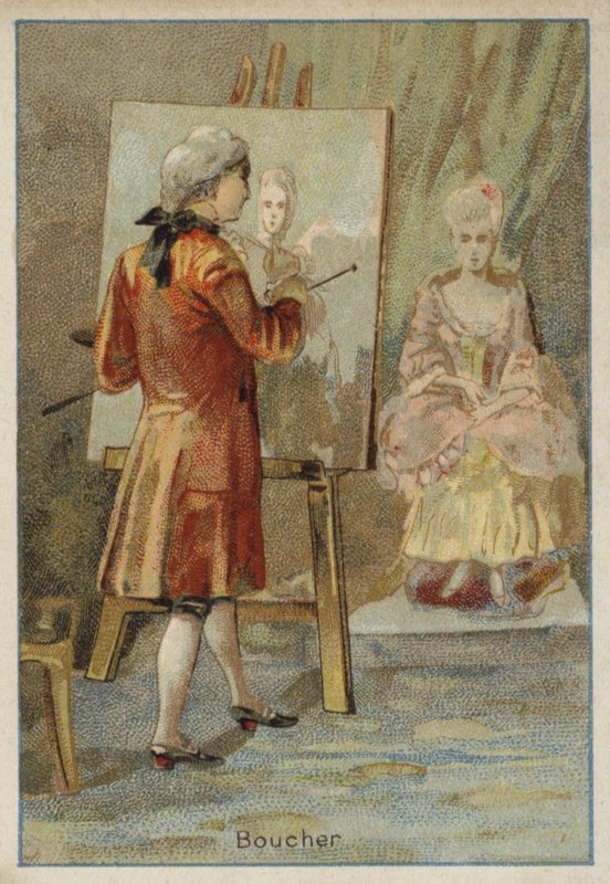 François Boucher, pintor francês de French School