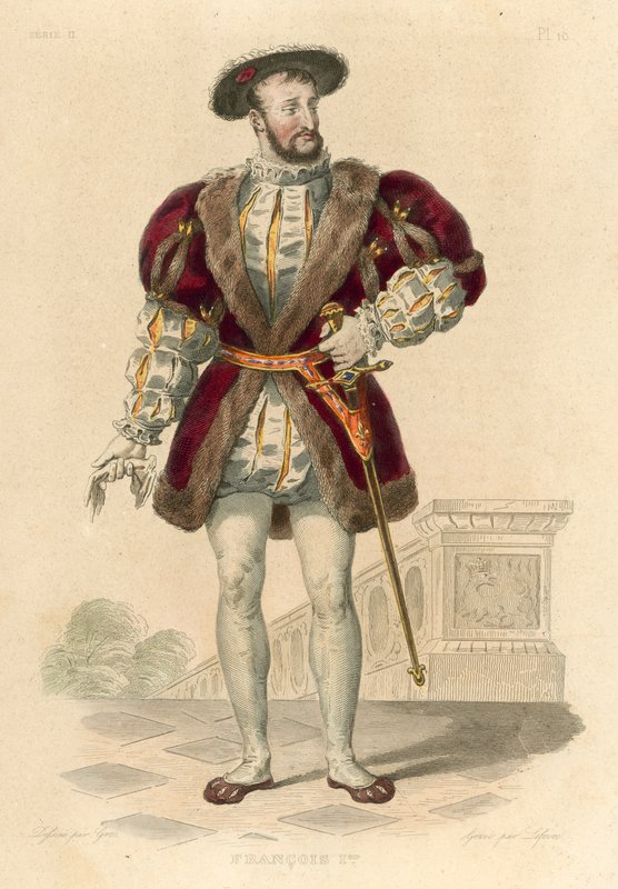 François Premier (gravação a cores) de French School