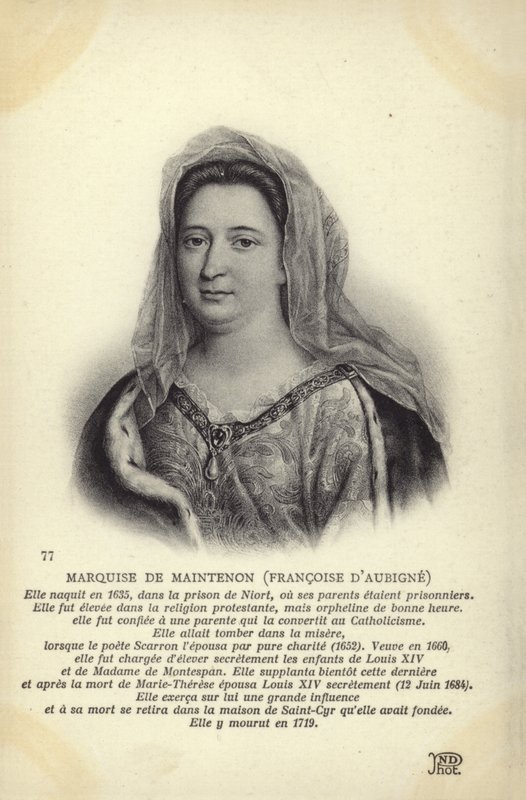 Francoise d Aubigne de French School