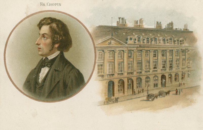 Frederic Chopin, polonês, compositor e virtuoso pianista de French School