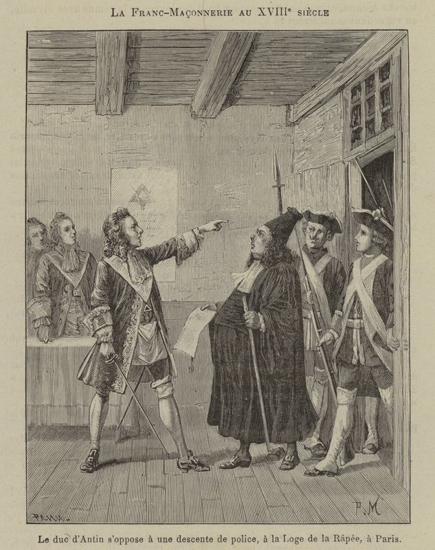 A Maçonaria no século XVIII: O Duc d