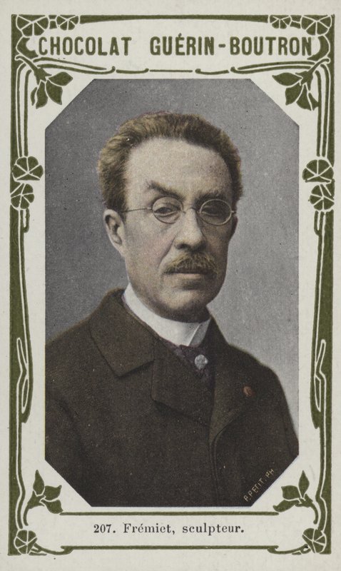 Fremiet, escultor (foto colorida) de French School