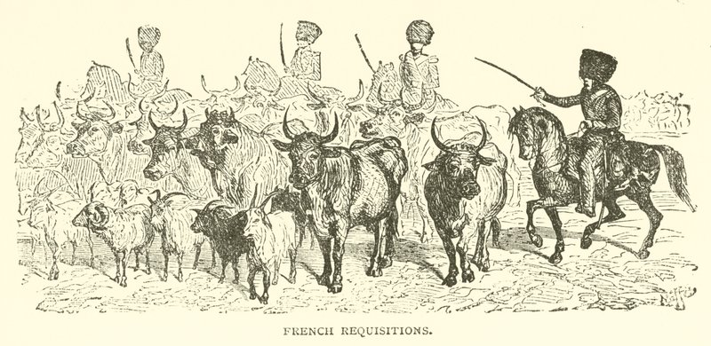 Requisições francesas (gravura) de French School