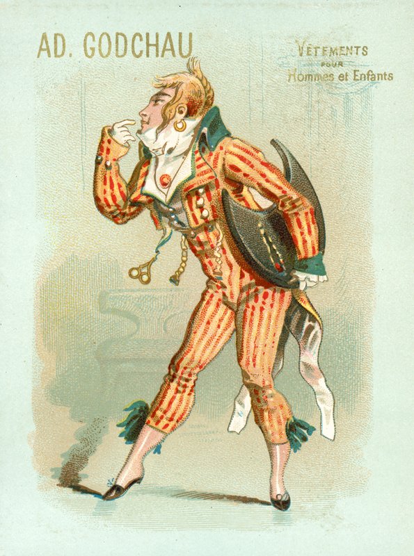 Dança francesa (chromolitho) de French School