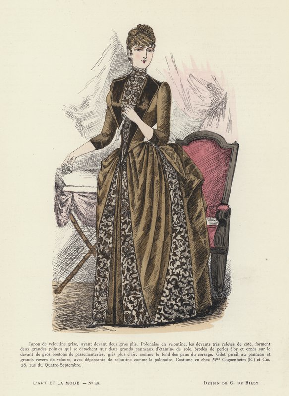 chapa de moda francesa de French School
