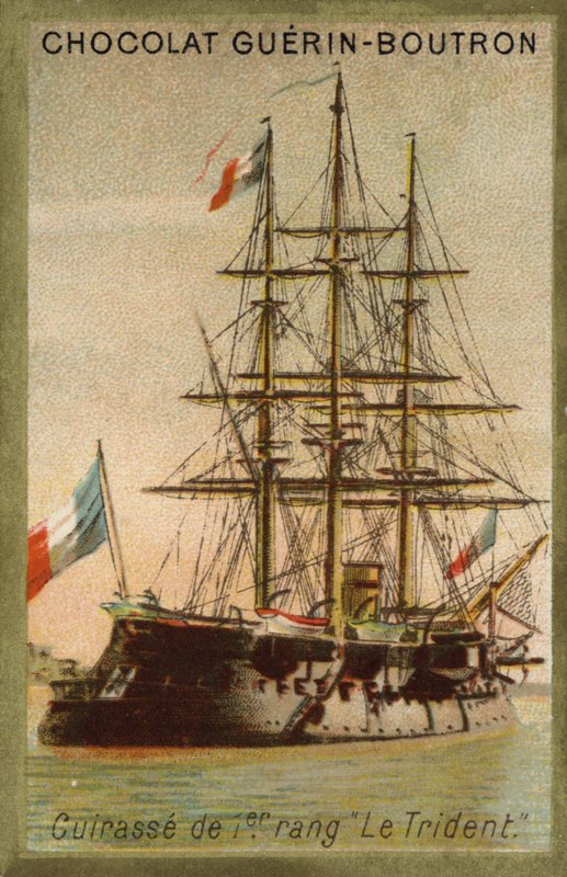 Trident (chromolitho) de French School