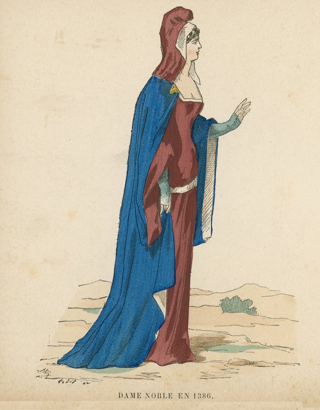 Nobre francesa, 1386 de French School