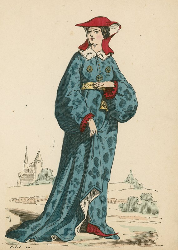 Nobre francesa, 1395 de French School