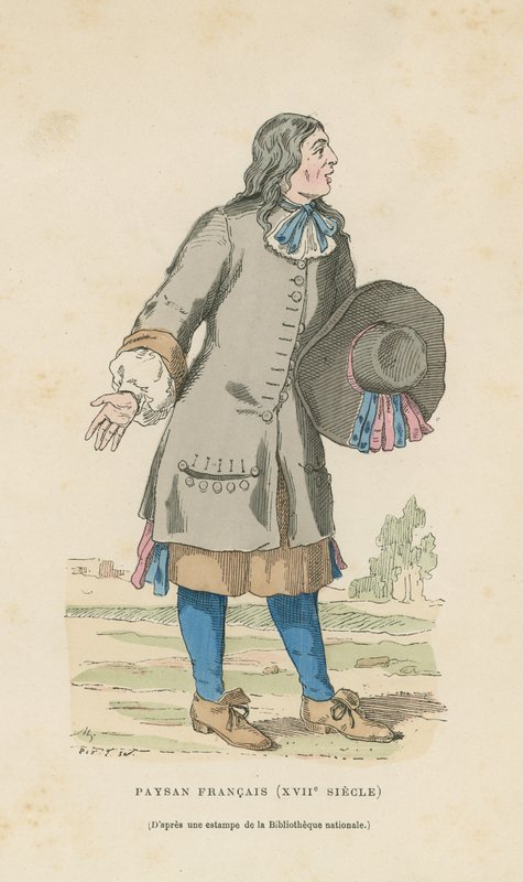 Camponês francês, século XVII de French School