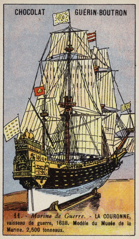 navio de guerra francês Couronne de French School