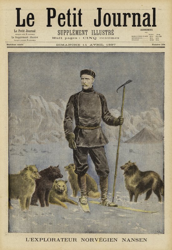 Fridtjof Nansen, explorador norueguês de French School
