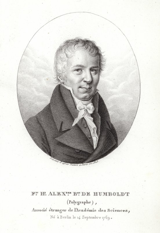 Friedrich Wilhelm Heinrich Alexander von Humboldt de French School