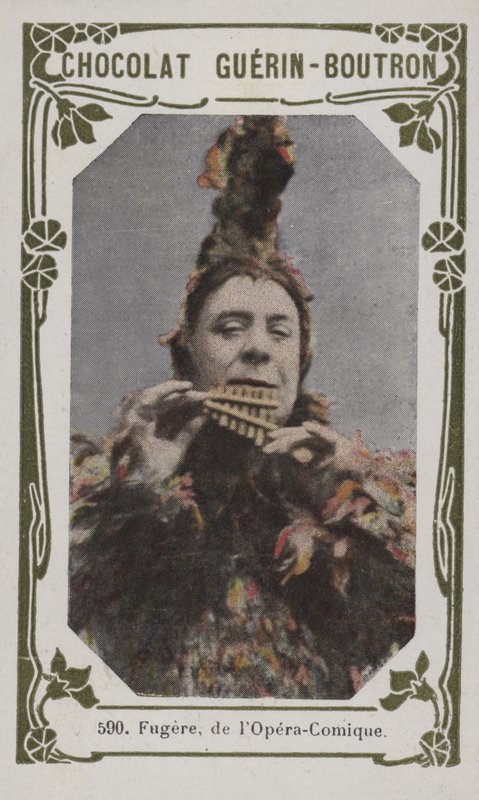 Voar para fora Lopera-Comique (foto colorida) de French School