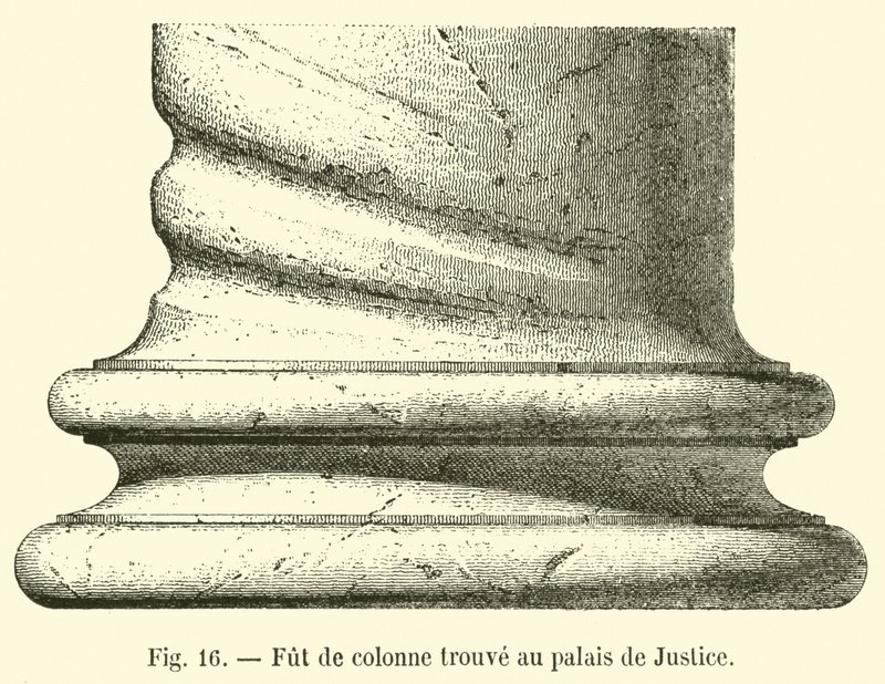 Coluna fut encontrado no tribunal de French School