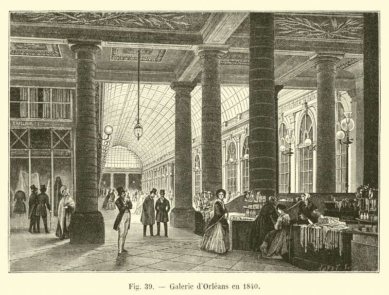 Galeria dOrleans e 1840 de French School