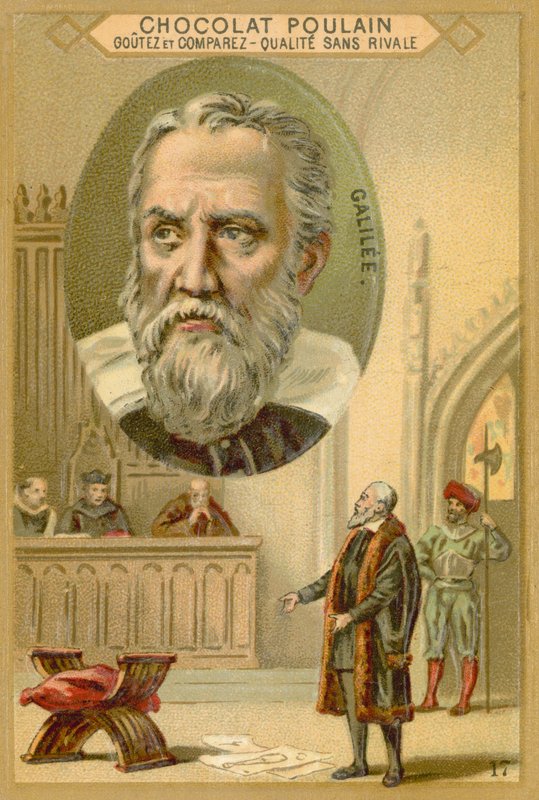 Galileo Galilei, físico italiano, matemático e astrônomo de French School