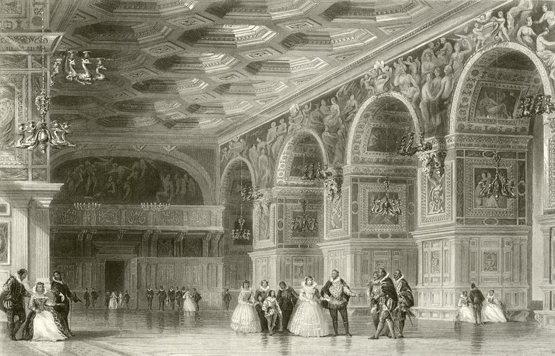 Galeria de Henrique II, Fontainbleau de French School
