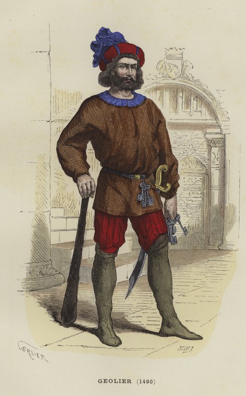 Gaoler, 1490 de French School