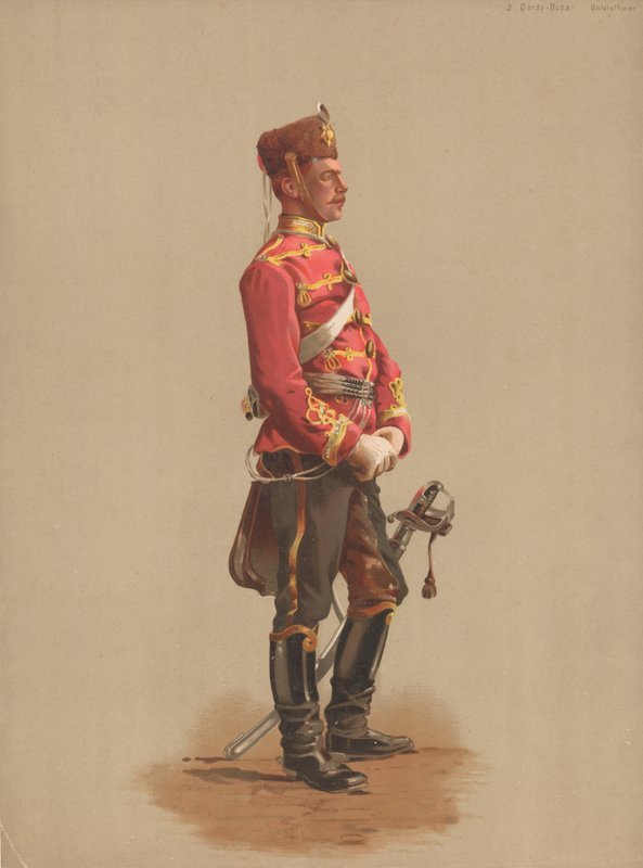 Guarda Hussar, Corporal de French School