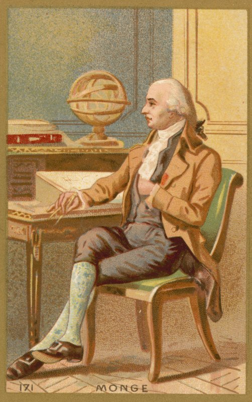 Gaspard Monge, matemático francês de French School
