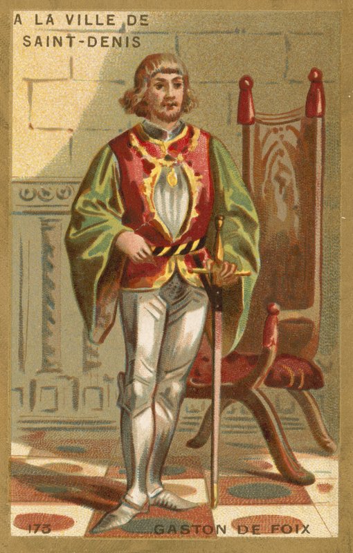 Gaston de Foix, duque de Nemours, soldado francês de French School