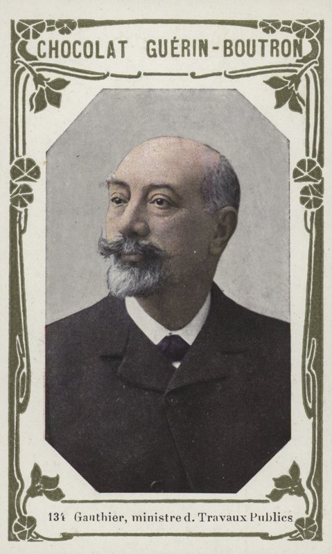 Gauthier, Ministro das Obras Públicas (foto colorida) de French School
