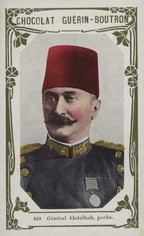 General Abdulhah, pacha (foto colorida) de French School