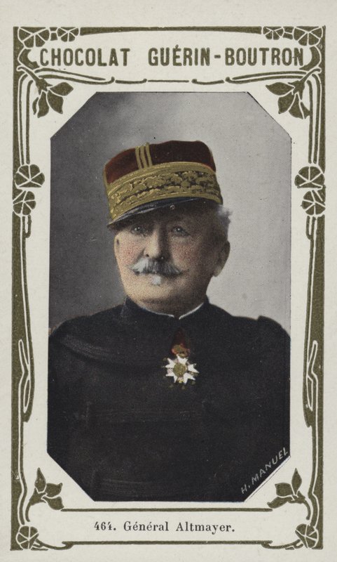 General Altmayer (foto colorida) de French School