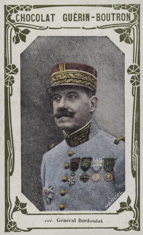 General Berdoulat (foto colorida) de French School