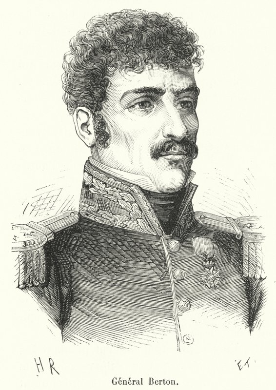 General Berton (gravura) de French School