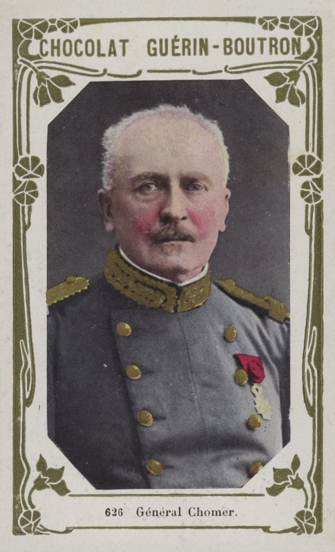 General Chomer (foto colorida) de French School