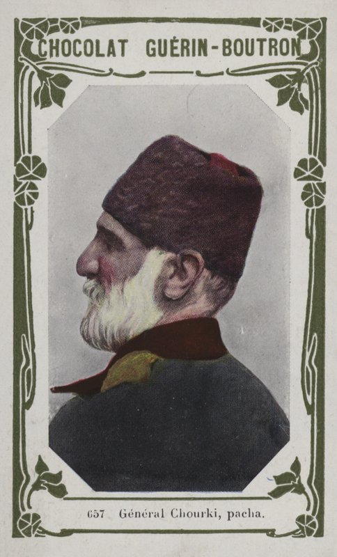 General Chourki, pacha (foto colorida) de French School