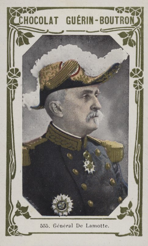 General De Lamotte (foto colorida) de French School