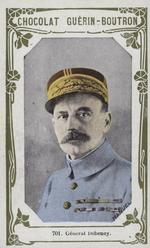 General Debeney (foto colorida) de French School