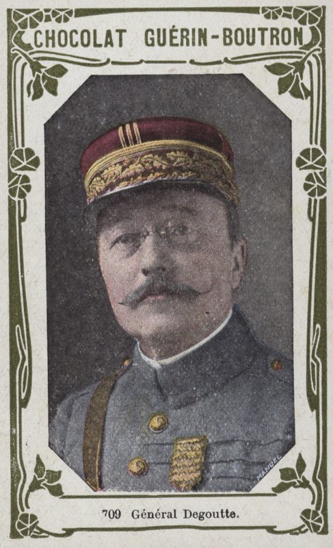 General Degoutte (foto colorida) de French School
