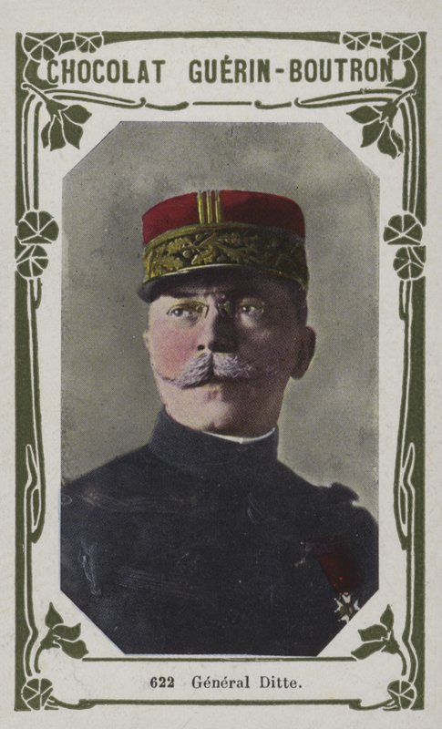 General Ditte (foto colorida) de French School