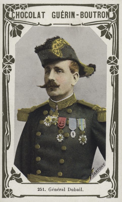General Dubail (foto colorida) de French School