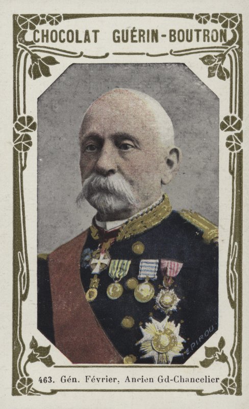 General Fevrier, ex-grande chanceler (foto colorida) de French School