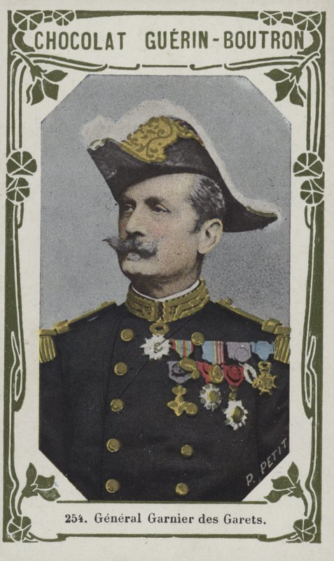 General Garnier des Garets (foto colorida) de French School