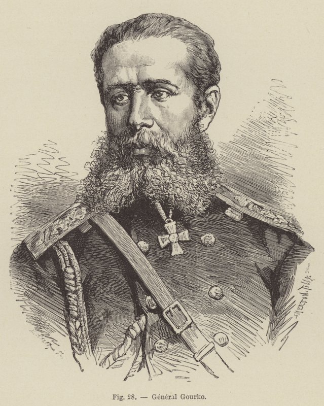 General Gourko (gravura) de French School
