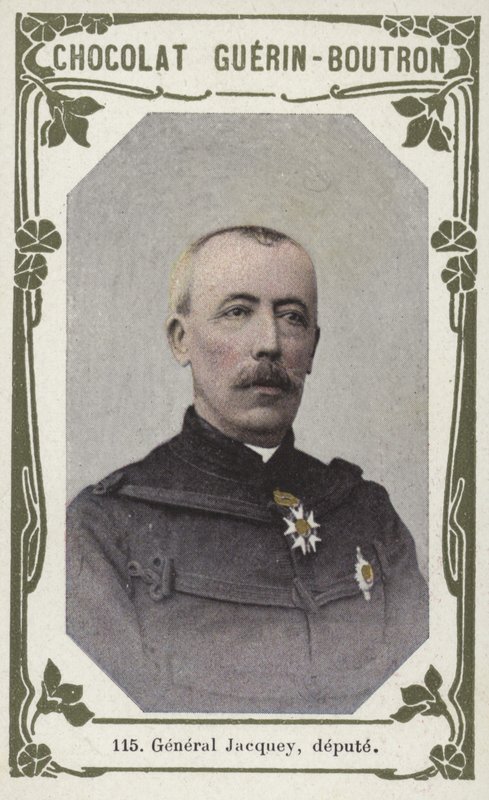 General Jacquey, depute (foto colorida) de French School