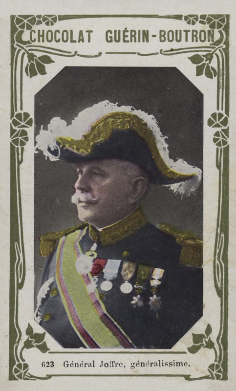 Geral Joffre, em geral (foto colorida) de French School