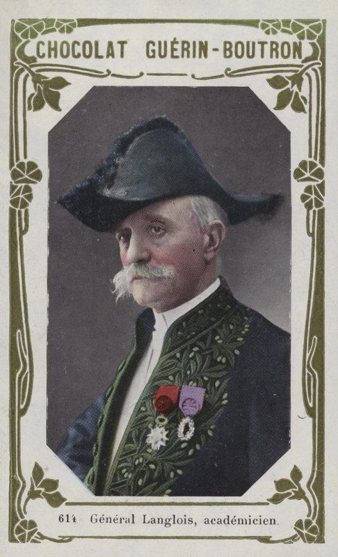 General Langlois, acadêmico (foto colorida) de French School
