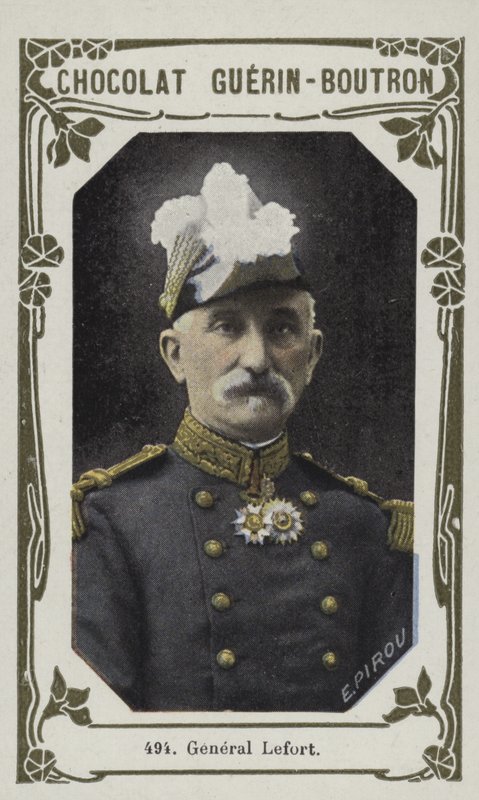 General Lefort (foto colorida) de French School