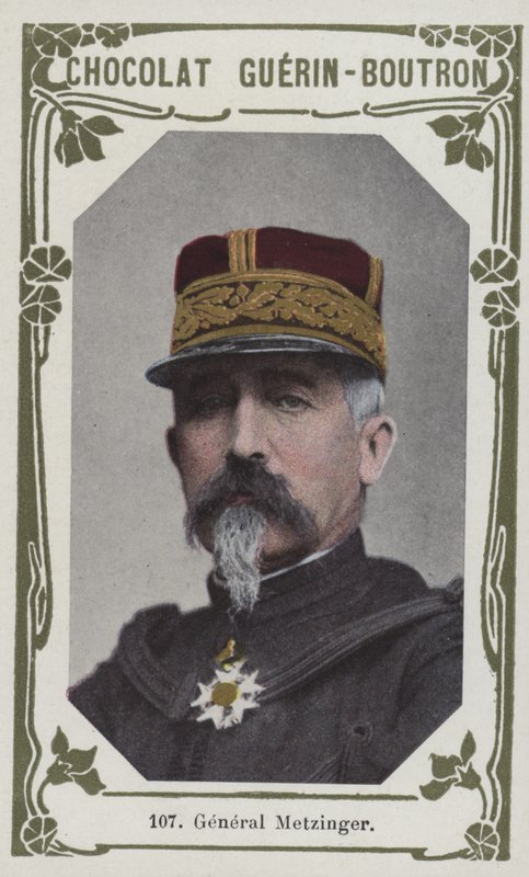 General Metzinger (foto colorida) de French School