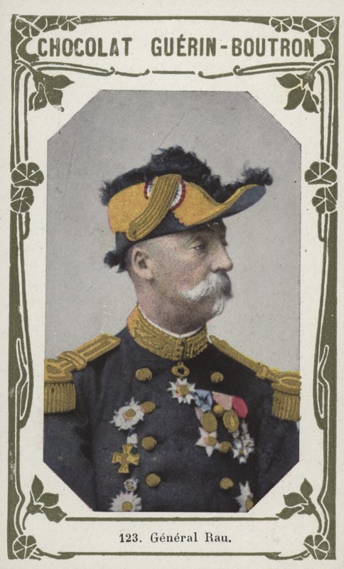 General Rau (foto colorida) de French School