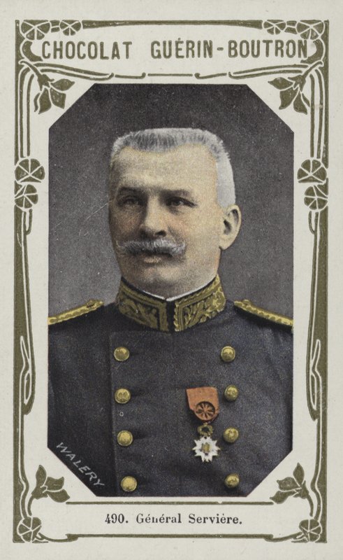 General Serviere (foto colorida) de French School